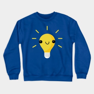 Cutey Face Lightbulb Crewneck Sweatshirt